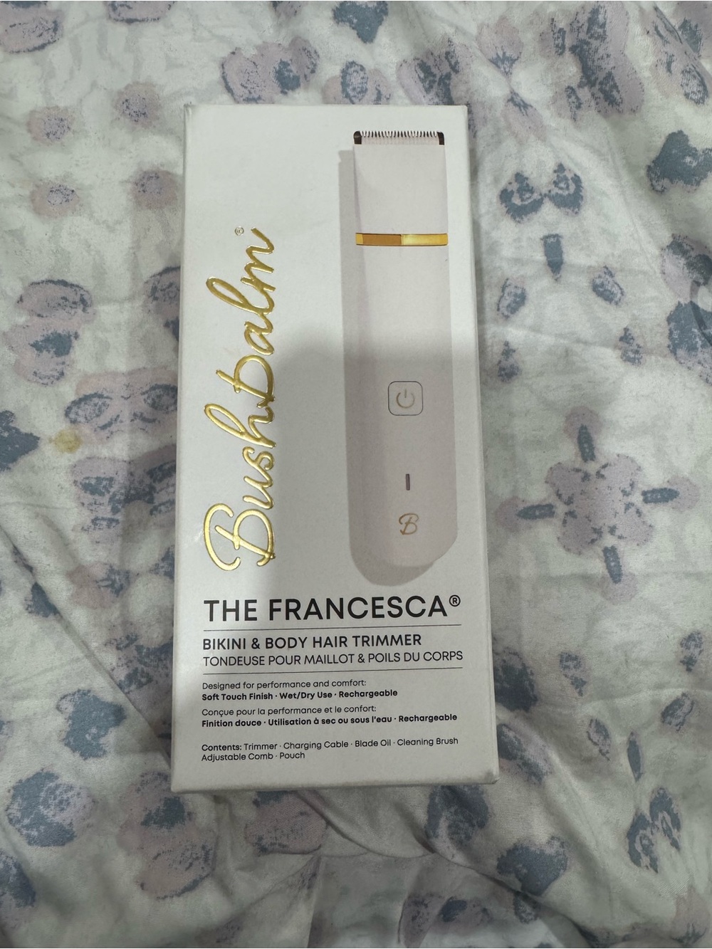 The Francesca Bikini & Body Hair Trimmer - White